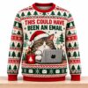 This Could Have Been an Email Grumpy Cat Christmas 2026 Ugly Sweater 2