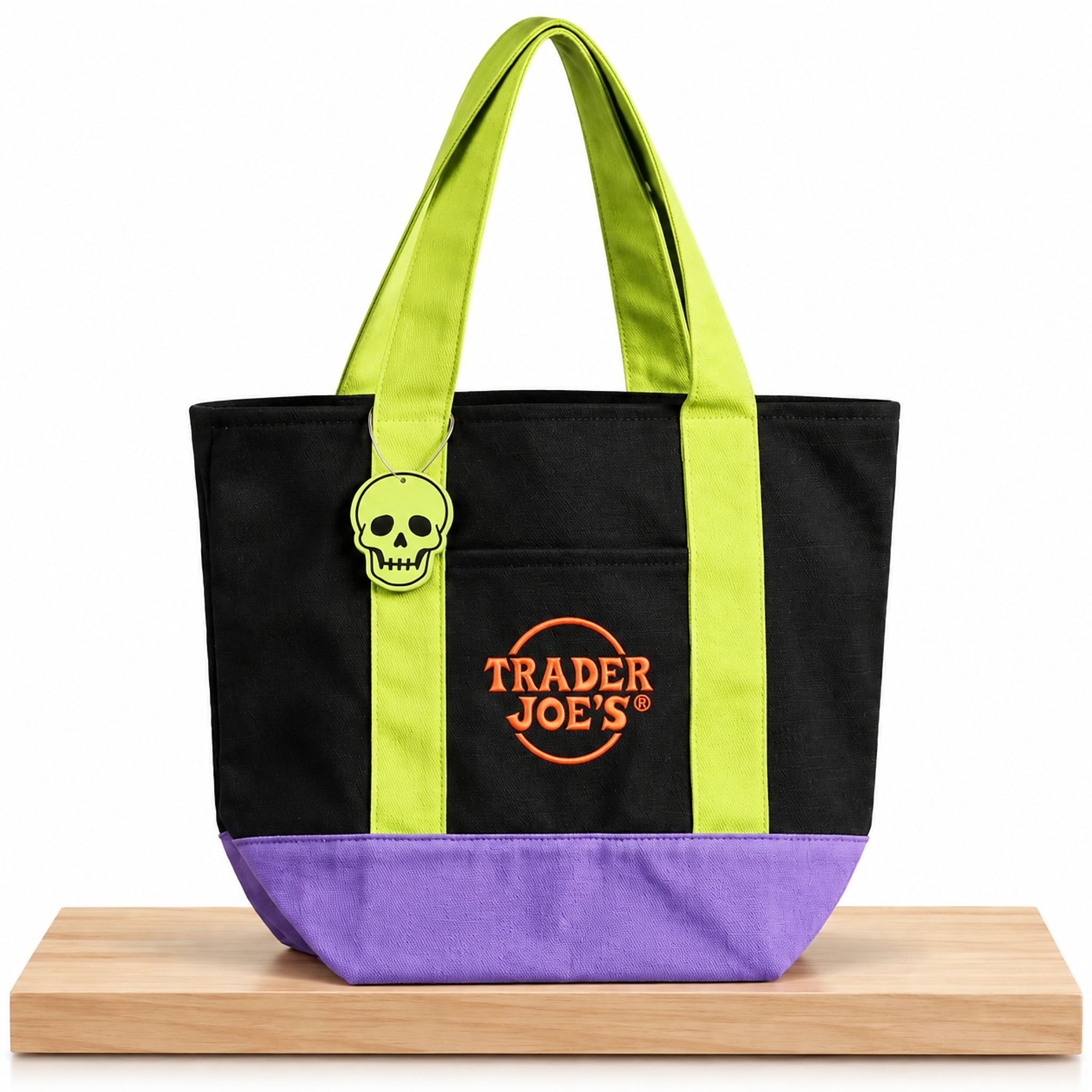 Trader Joe’s Halloween Trick Or Treat Tote Bag 1 Trader Joe's Halloween Trick Or Treat Tote Bag 2