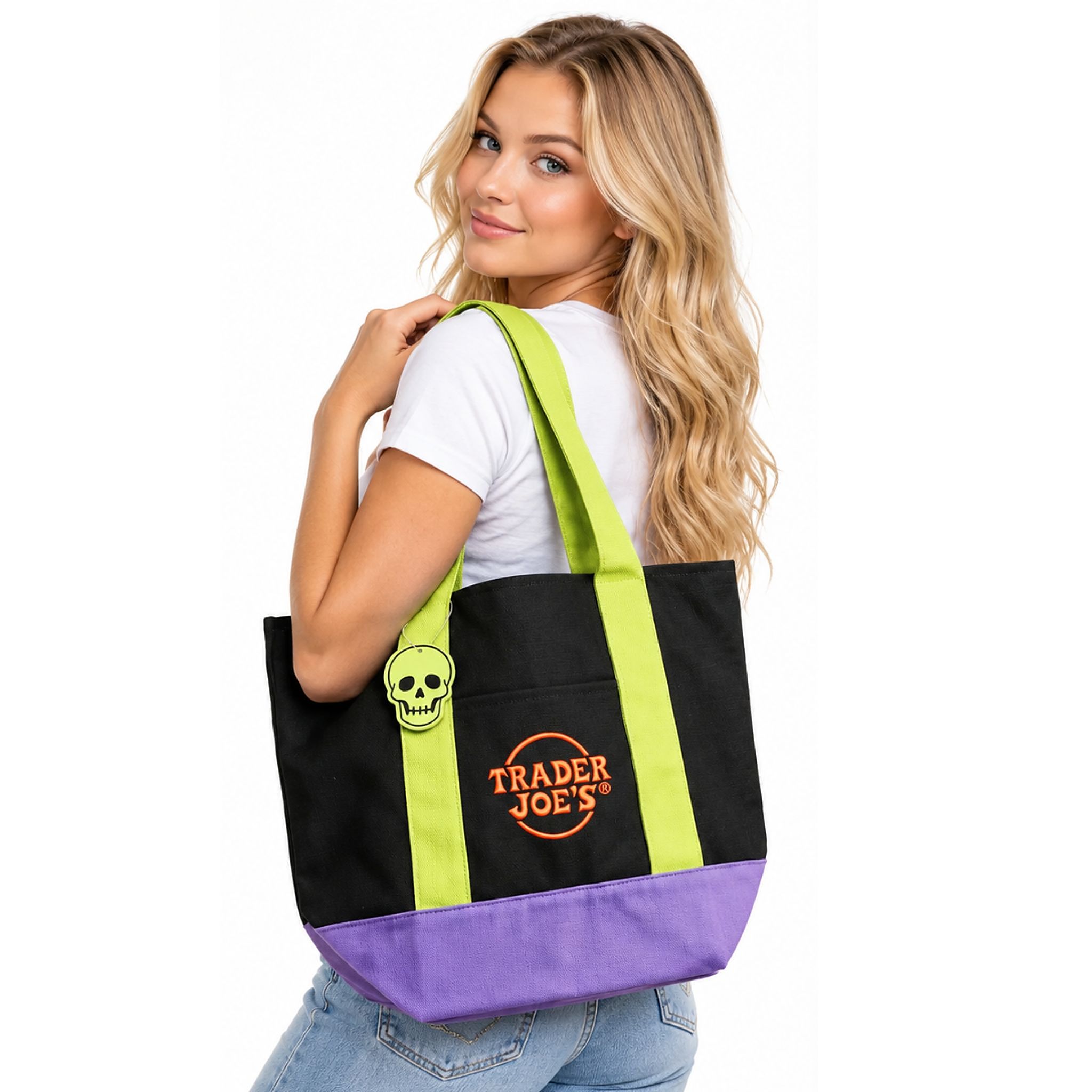 Trader Joe's Halloween Trick Or Treat Tote Bag Trader Joe's Halloween Trick Or Treat Tote Bag