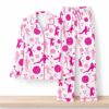 Volleyball Satin Pajama Set 4 Volleyball Satin Pajama Set 2