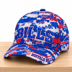 Buffalo Bills Digital Camouflage Pattern 2026 Hat 2