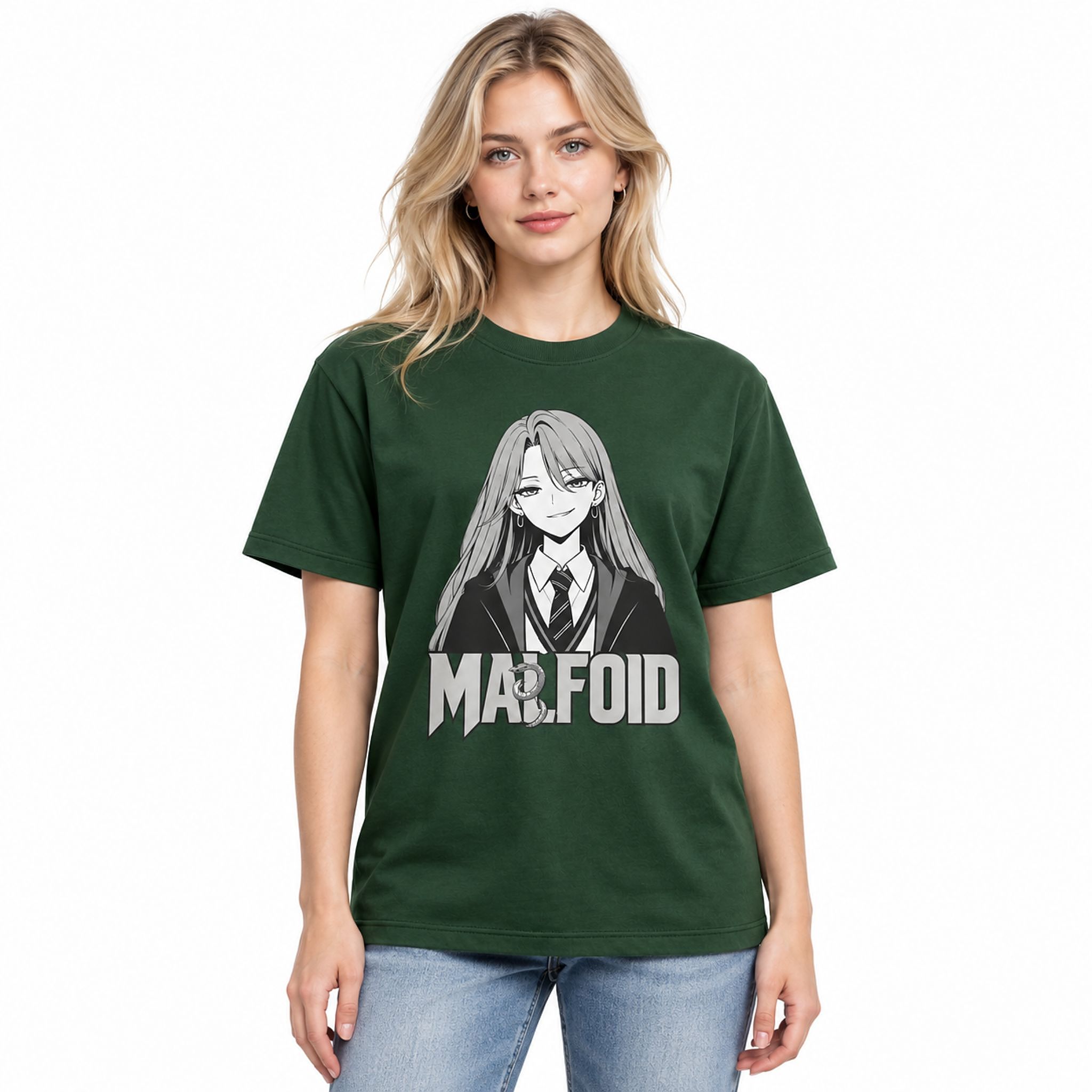 Malfroid Monochrome Manga Girl Chain Logo Shirt Unisex Hoodie dong129466600 Malfroid Monochrome Manga Girl Chain Logo Shirt Unisex Hoodie dong129466600