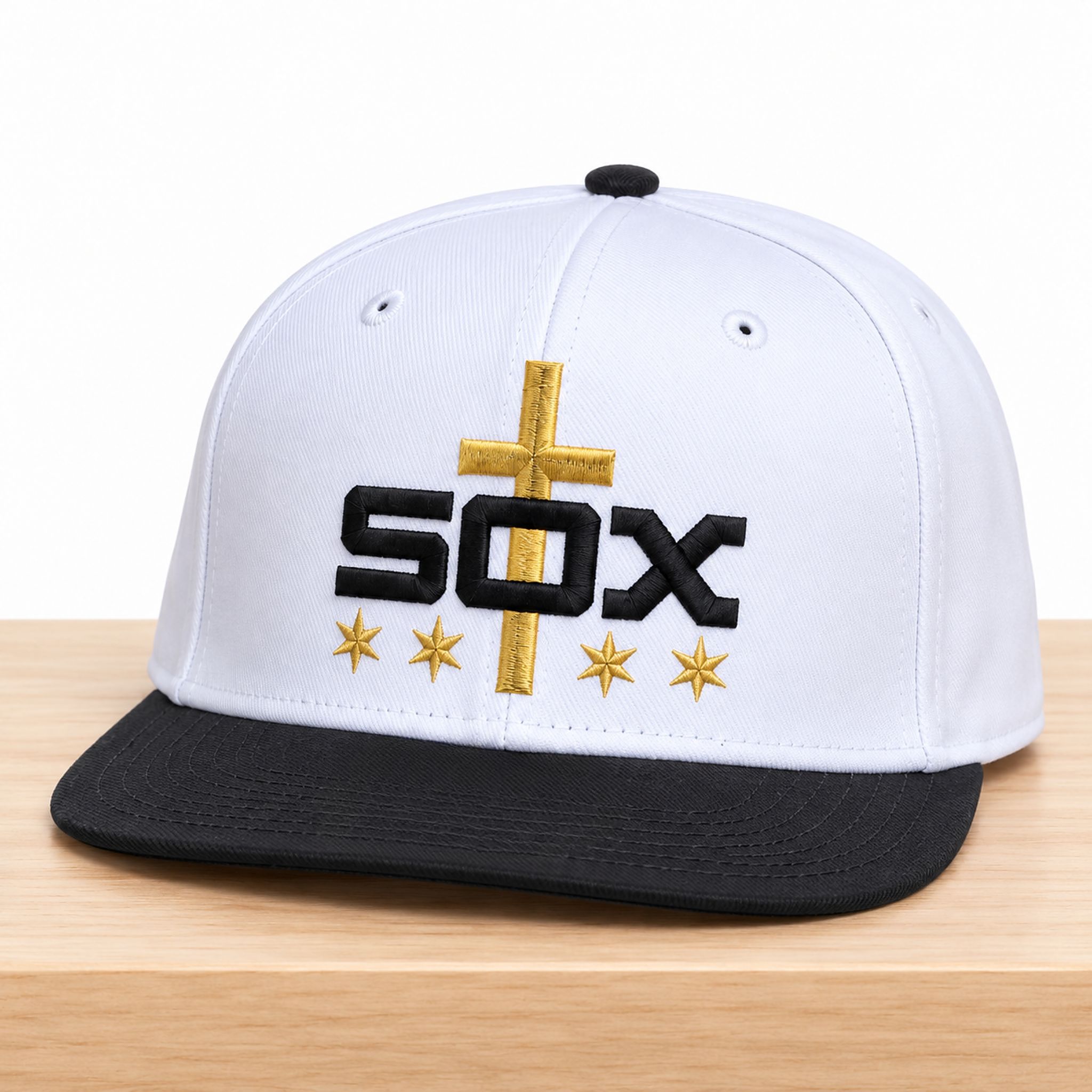 White Sox 2026 Crucifix Pope Hat 1 White Sox 2026 Crucifix Pope Hat 2