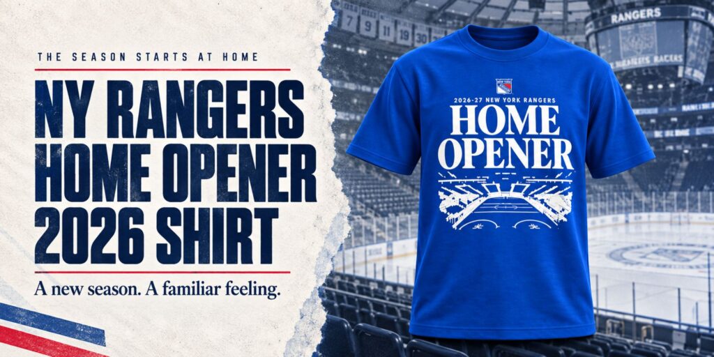 Why Choose the NY Rangers Home Opener 2026 Shirt to Remember Opening Night? 1 Why Choose the NY Rangers Home Opener 2026 Shirt to Remember Opening Night