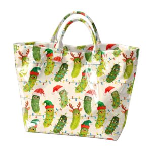 Funny Pickle Christmas 2026 Tote Bag 2