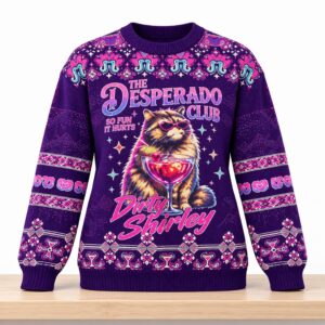 Dirty Shirley The Desperado Club Christmas 2026 Ugly Sweater 2