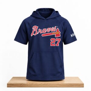 Braves Austin Riley Short Sleeve Hoodie 2026 Giveaway 2