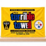 Steelers Paris 2026 Terrible Towel Flag