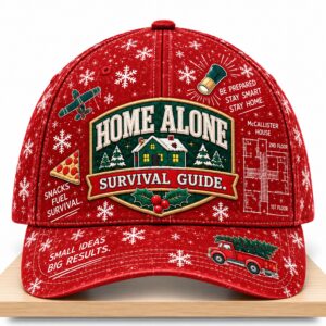 Home Alone Survival Guide Christmas 2026 Hat 2