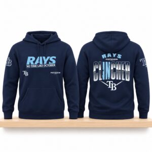 TB Rays No Time Like October Postseason Clinched 2026 Shirt 2