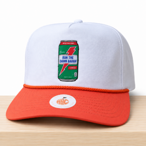 Run The Damn Baugh Energy Drink Can Rope Hat 2