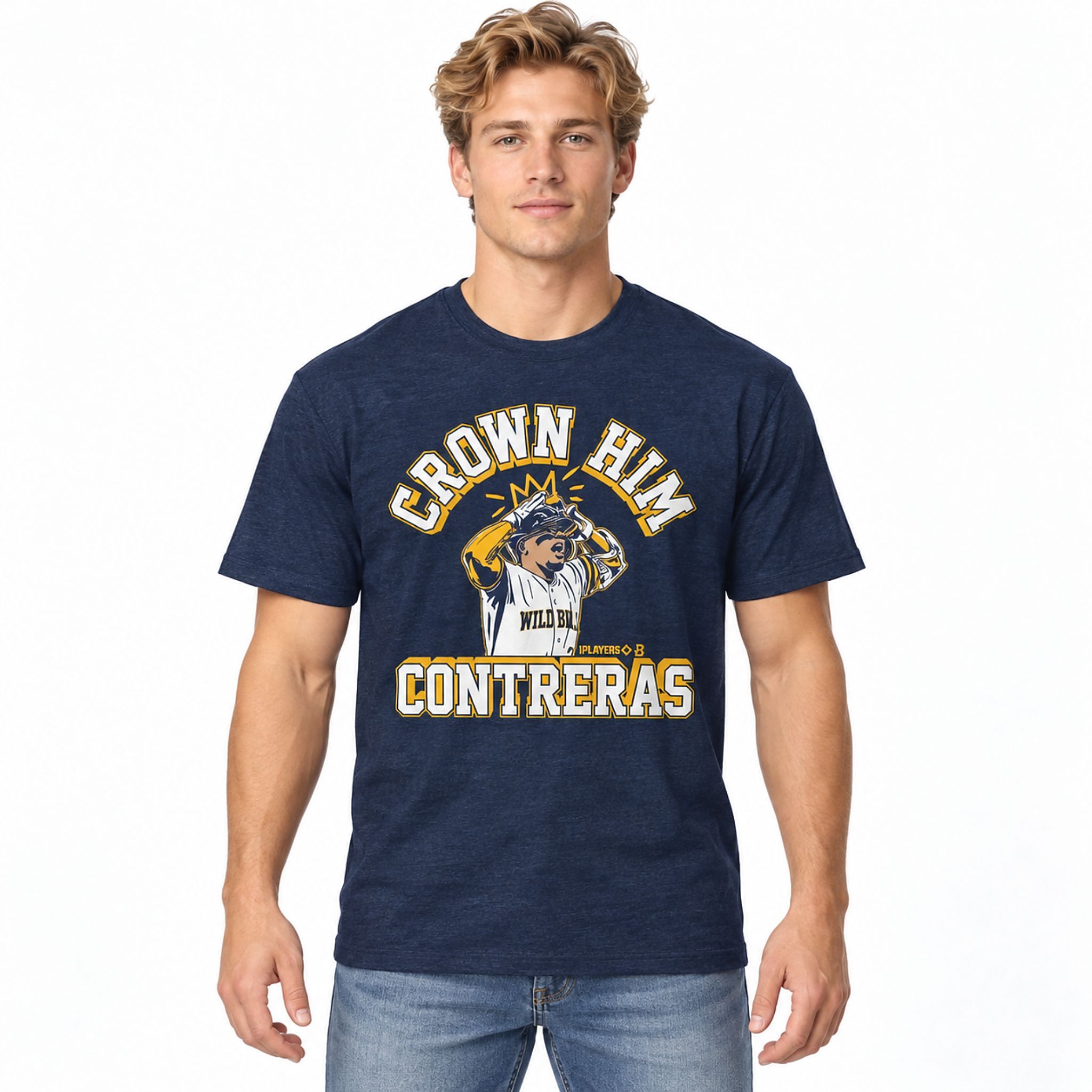 William Contreras Crown Him Shirt William Contreras Crown Him Shirt
