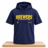 Pat Murphy Brewers No Time Like October 2026 Short Sleeve Hoodie 4 Brewers No Time Like October 2026 Short Sleeve Hoodie 2